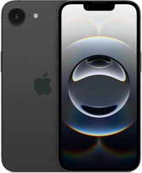 Смартфон Apple iPhone 16e 256 GB, Dual SIM (nano SIM+eSIM), Black