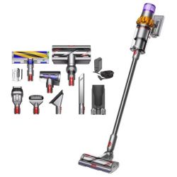Пылесос Dyson V15 Detect absolute (SV47), Yellow/nickel (7 насадок)