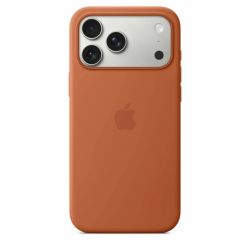 Чехол Apple iPhone 17 Pro Silicone Case (MGFJ4), Terra Cotta, терракотовый