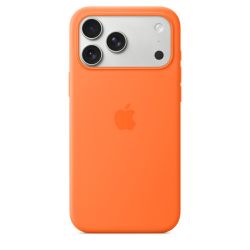Чехол Apple iPhone 17 Pro Silicone Case (MGFE4), Orange, оранжевый
