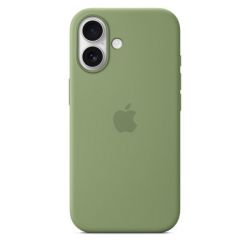 Чехол Apple iPhone 17 Silicone Case (MGEV4), Light Moss, зеленый