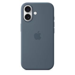 Чехол Apple iPhone 17 Silicone Case (MGEW4), Anchor Blue, синий 