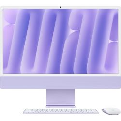 Моноблок Apple iMac 24 2024 (Z1EU000ES), 4480x2520, Apple M4, RAM 32 ГБ, SSD 512 ГБ, 10-core CPU, 10-core GPU, MacOS, Purple, фиолетовый