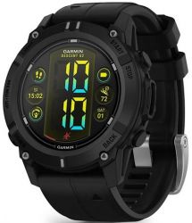 Умные часы Garmin Descent G2, Black with Black Band