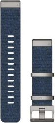 Ремешок Garmin QuickFit Band, 22 мм, Strap MARQ Jacquard Weave Nylon Strap, Indigo