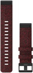 Ремешок Garmin QuickFit Band, 22 мм, Heathered Red Nylon