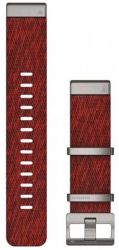 Ремешок Garmin QuickFit Band, 22 мм, Strap MARQ Jacquard Weave Nylon Strap, Red