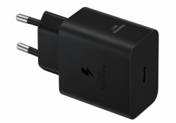 Сетевое зарядное устройство Samsung EP-T4511, 45 Вт, Type-C, с кабелем, черный
