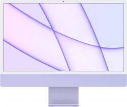 Моноблок Apple iMac 24 2021 MGPP3, 4480x2520, Apple M1, RAM 8 ГБ, SSD 256 ГБ, 8-core CPU, 8-core GPU, MacOS, Purple, фиолетовый