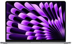 Ноутбук Apple MacBook Air 15 2024 2880x1864, Apple M3, RAM 8 ГБ, SSD 256 ГБ, Apple graphics 10-core, macOS, MRYM3, Space Gray, серый космос