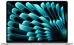 Ноутбук Apple MacBook Air 15 2024 2880x1864, Apple M3, RAM 24 ГБ, SSD 1024 ГБ, Apple graphics 10-core, macOS, Z1JE000F0, Silver