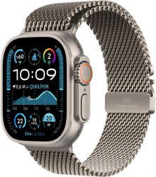 Смарт-часы Apple Watch Ultra 2 2024 49 мм, Natural Titanium Case with Natural Milanese Loop - S