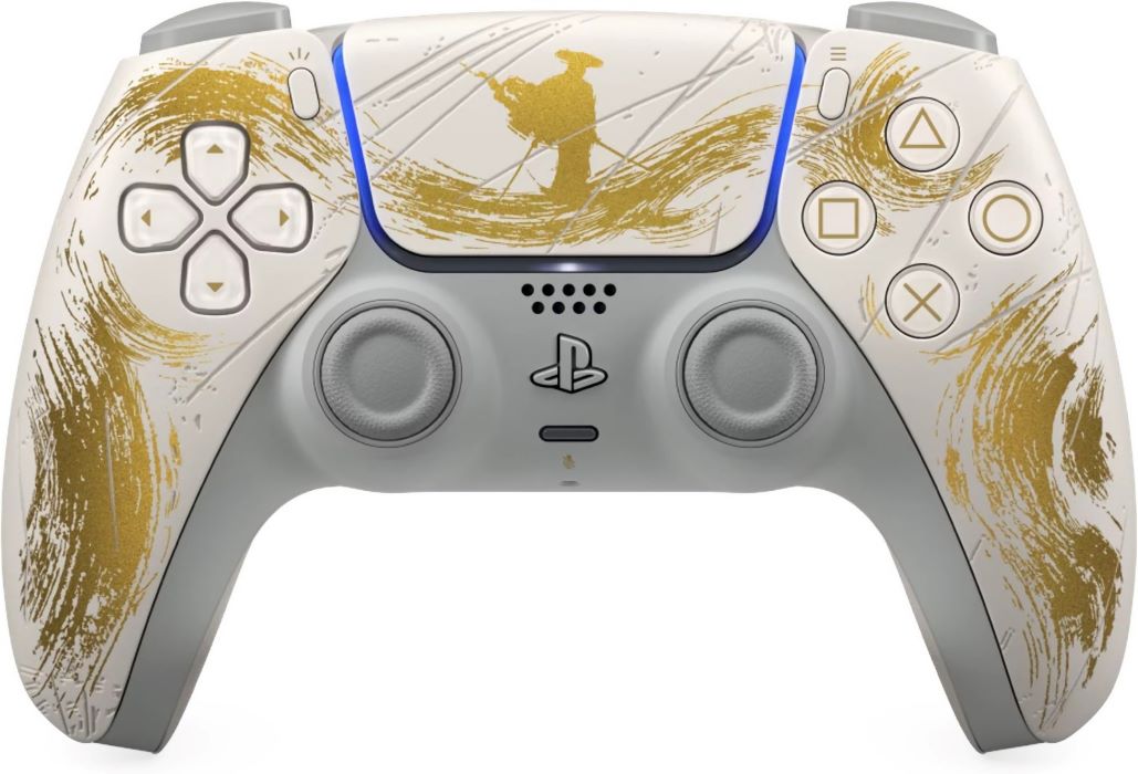 Беспроводной геймпад Sony DualSense Gold Limited Edition (Ghost of Yotei)