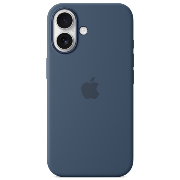 Чехол Apple iPhone 16 Silicone Case with MagSafe - Denim (MYY23)