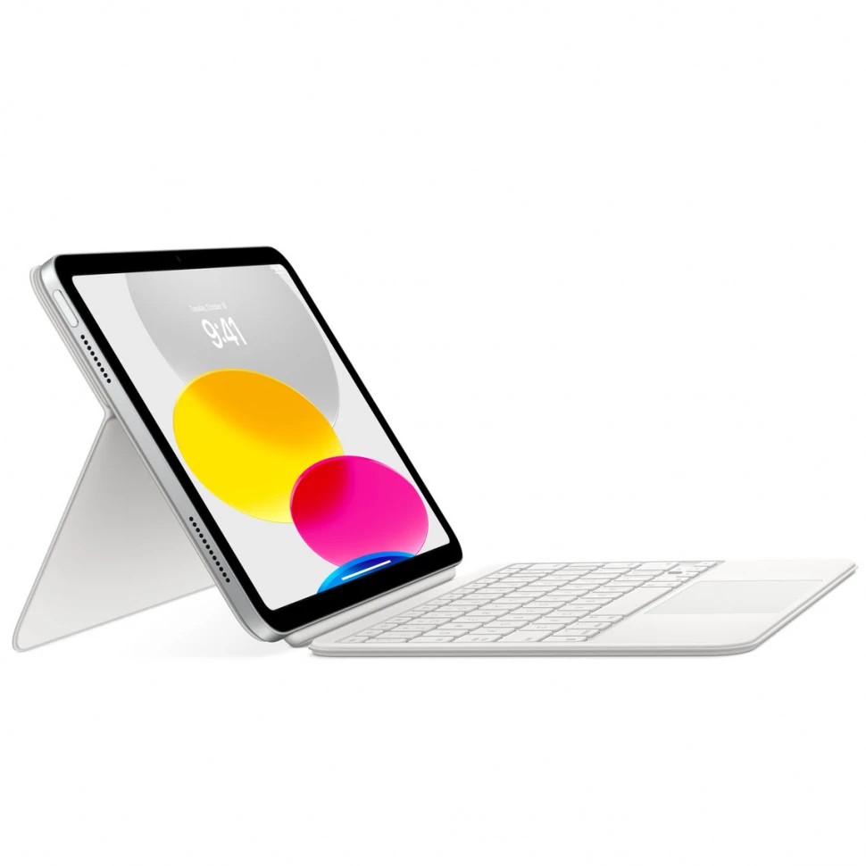 Клавиатура Apple Magic Keyboard Folio для iPad 10,9"/11 (A16), белый (MQDP3)