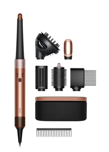 Стайлер Dyson HS08 Amber Silk Diffuse, бронзовый