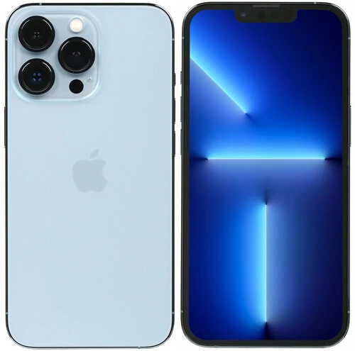 Смартфон Apple iPhone 13 Pro 256 ГБ, Dual SIM (nano SIM+eSIM), Light blue , голубой