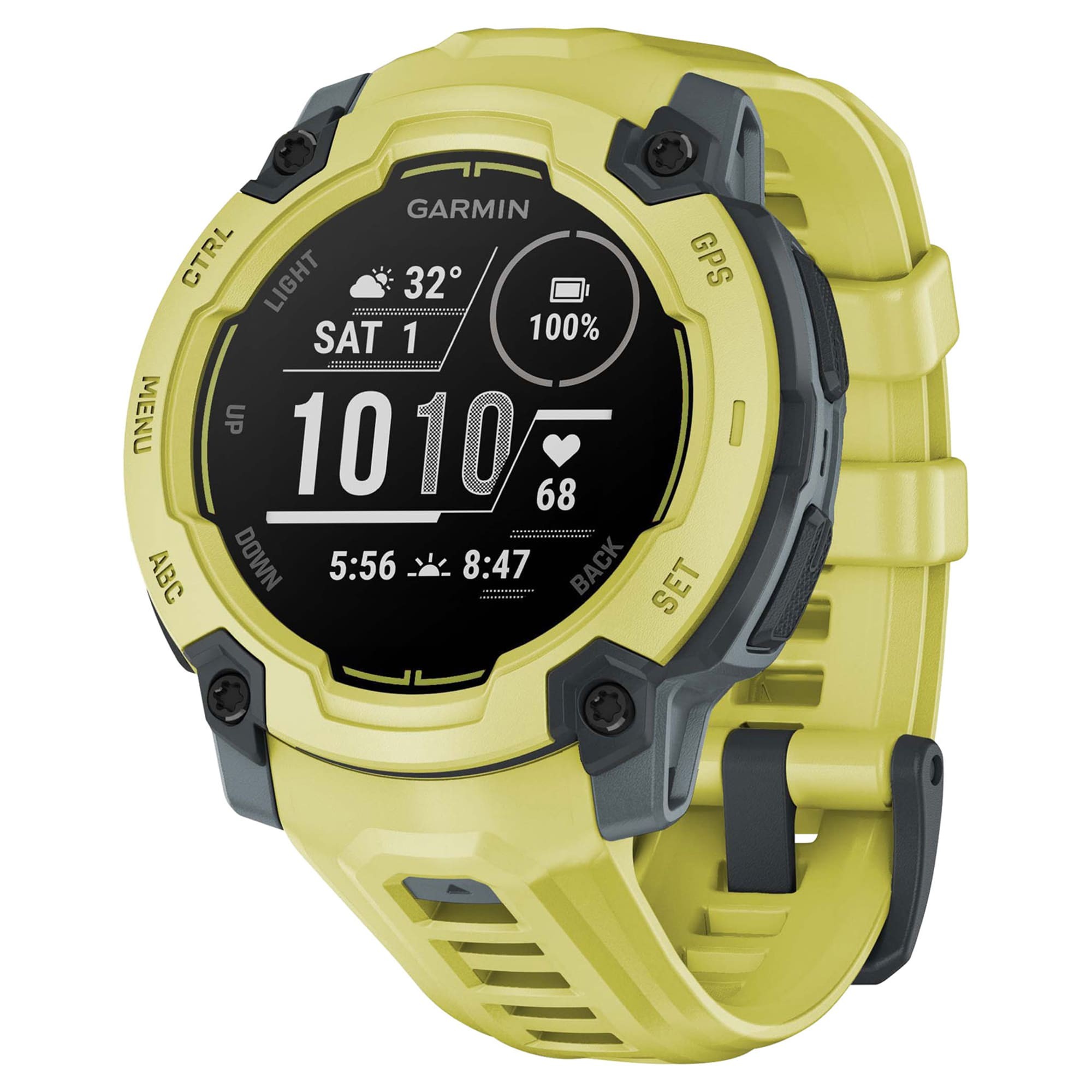 Умные часы Garmin Instinct E 45mm (010-02933-01), electric lime