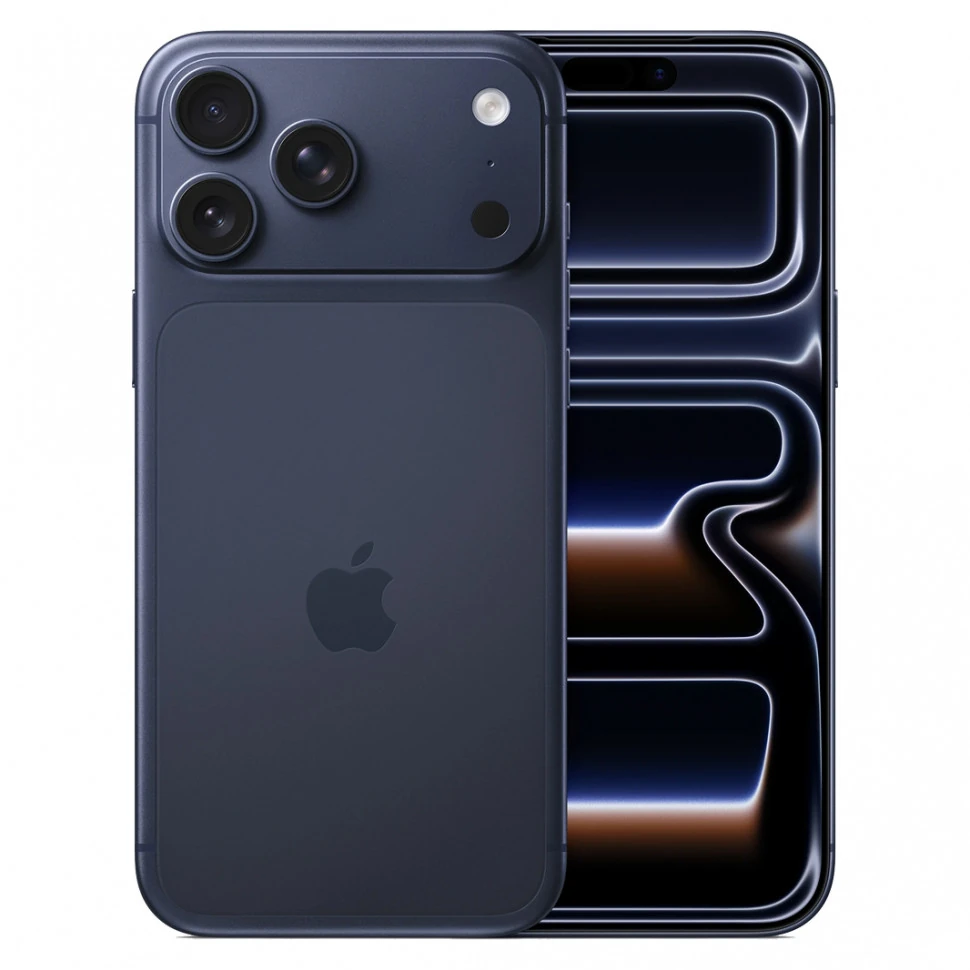 Смартфон Apple iPhone 17 Pro Max 1TB, Dual: nano SIM   eSim, Темно-синий/Deep Blue, без rustore