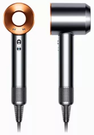 Фен Dyson Supersonic HD08 (1 насадка), Nickel/Cooper