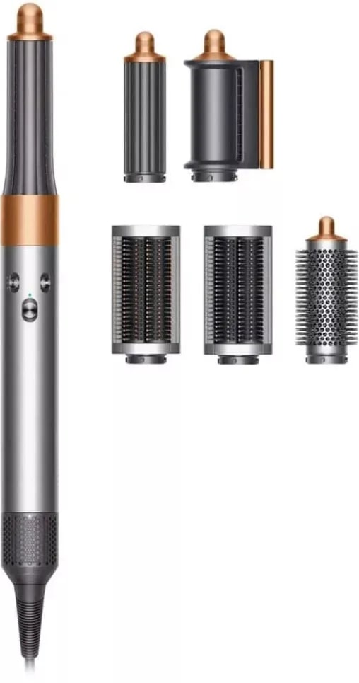 Фен-стайлер Dyson Airwrap complete long HS05 CN, bright nickel/bright copper