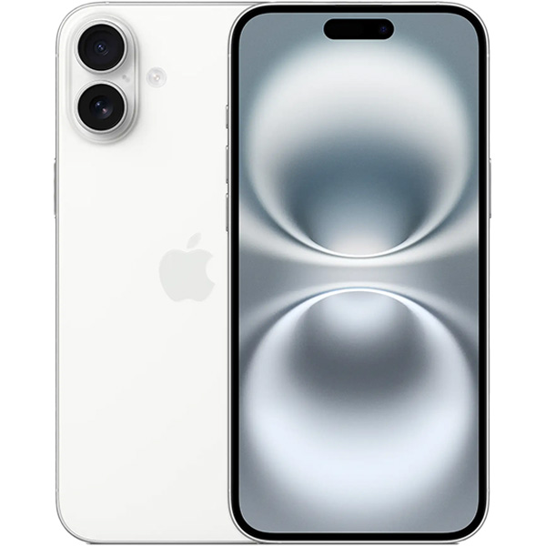 Смартфон Apple iPhone 16 128 ГБ, Dual nano SIM   eSIM, белый