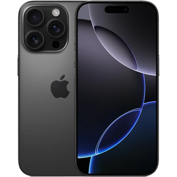 Смартфон Apple iPhone 16 Pro Max 256 ГБ, Dual eSIM, Black Titanium ( Черный Титан )