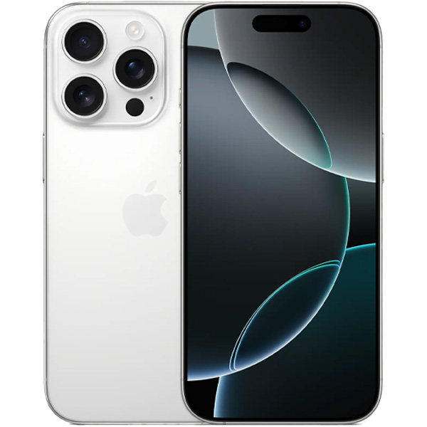 Смартфон Apple iPhone 16 Pro 128 ГБ, Dual nano SIM, белый титан