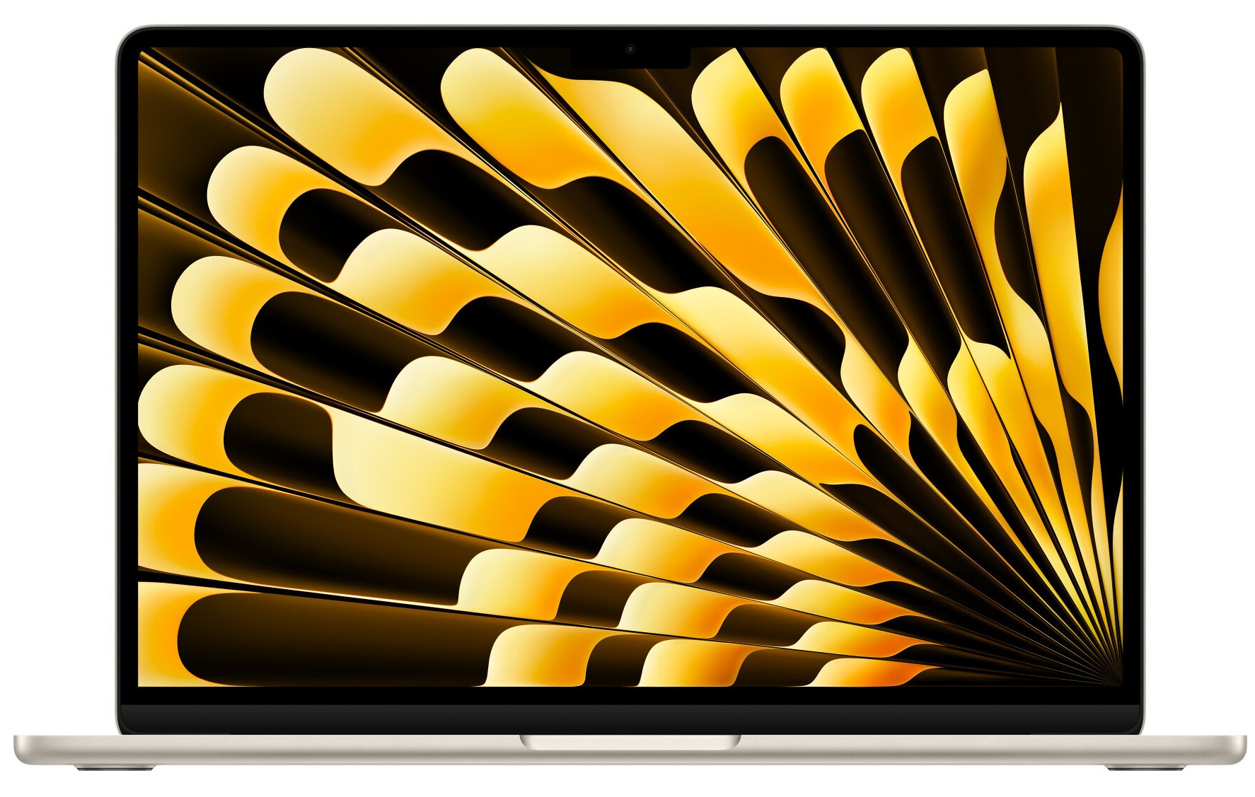 Ноутбук Apple MacBook Air 13" (M3/8C CPU/10C GPU/2024) 16 ГБ 512 ГБ SSD Starlight MXCU3