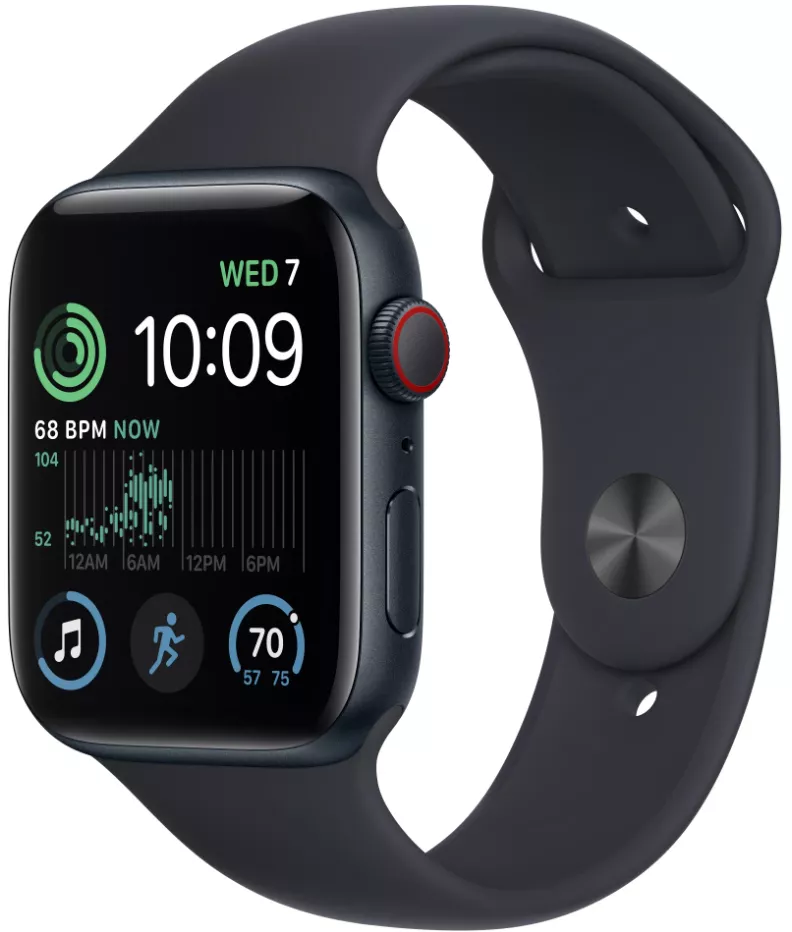 Умные часы Apple Watch Series SE Gen 2 40 мм Aluminium Case GPS, midnight Sport Band