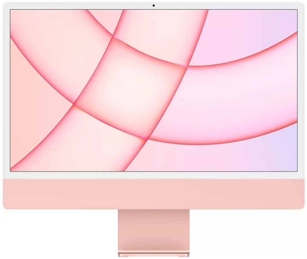 Моноблок Apple iMac 24" 2023 MQRU3, 4480x2520, Apple M3, RAM 8 ГБ, SSD 512 ГБ, 8-core CPU, 10-core GPU, MacOS, Pink, розовый
