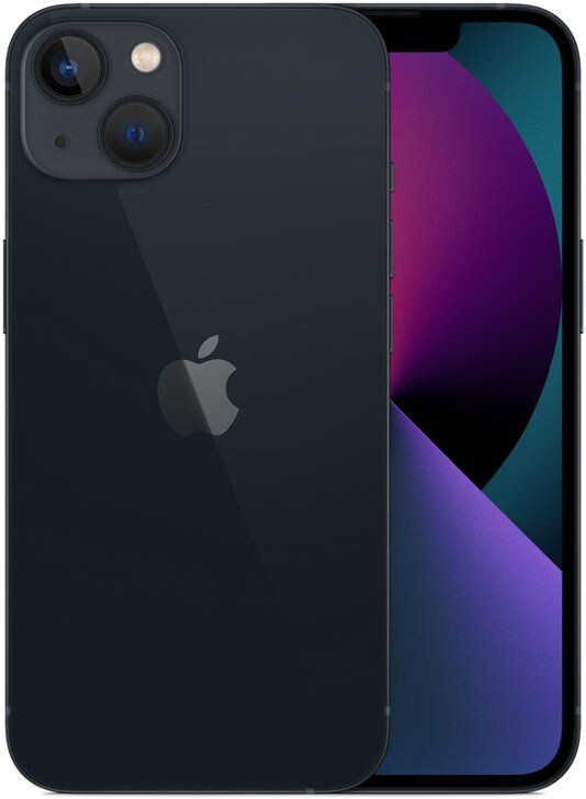 Смартфон Apple iPhone 13 mini 512 ГБ, nano SIM eSIM, тёмная ночь