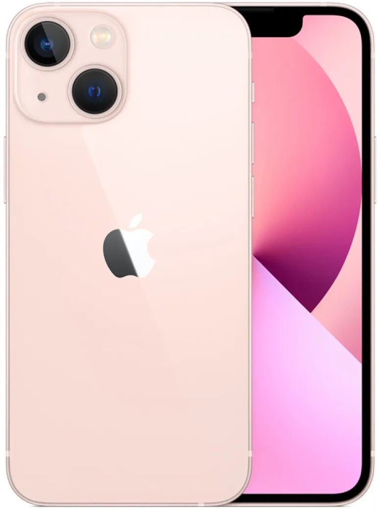 Смартфон Apple iPhone 13 mini 256 ГБ, nano SIM eSIM, Розовый