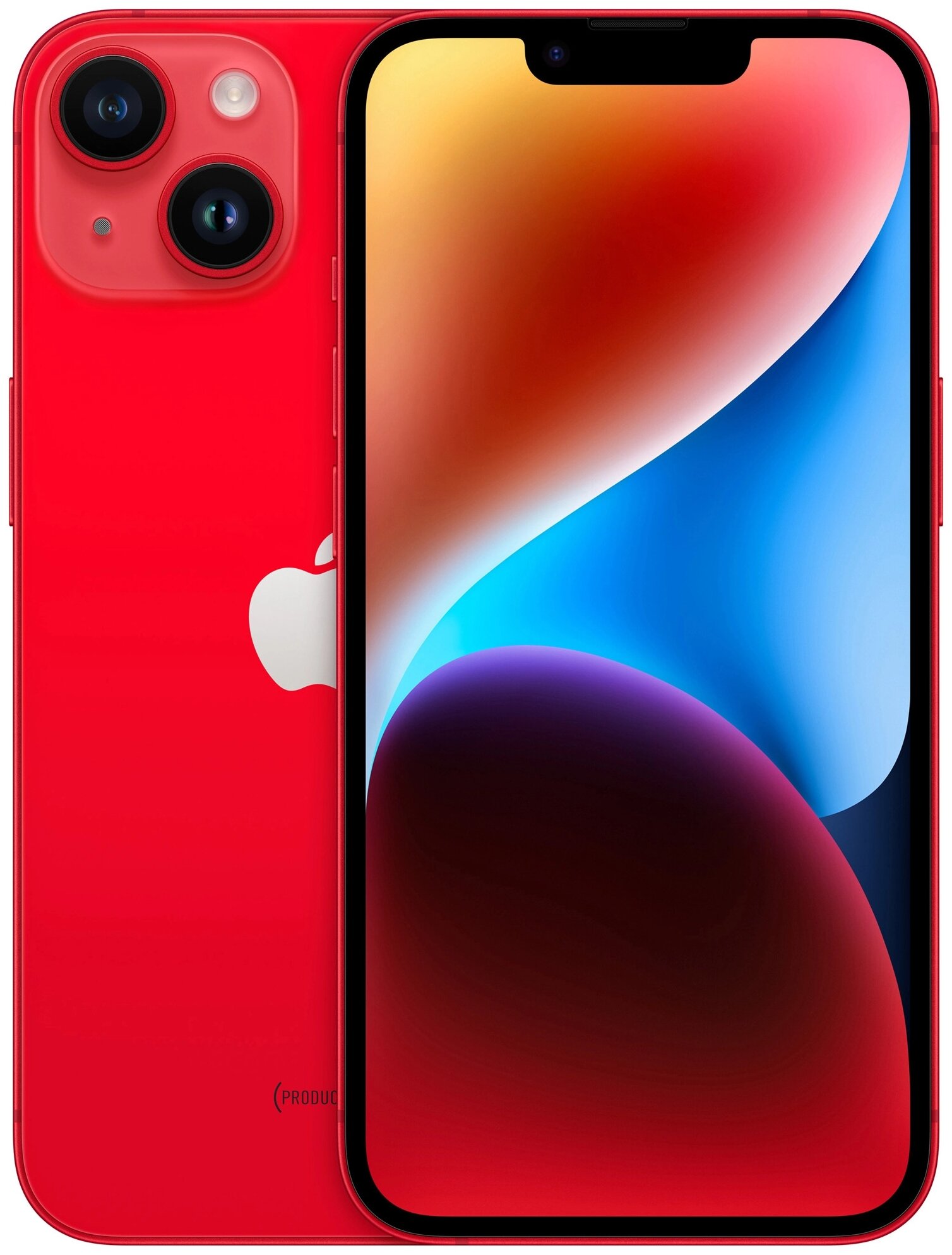 Смартфон Apple iPhone 14 256 ГБ, Dual: nano SIM + eSIM, (PRODUCT)RED, красный