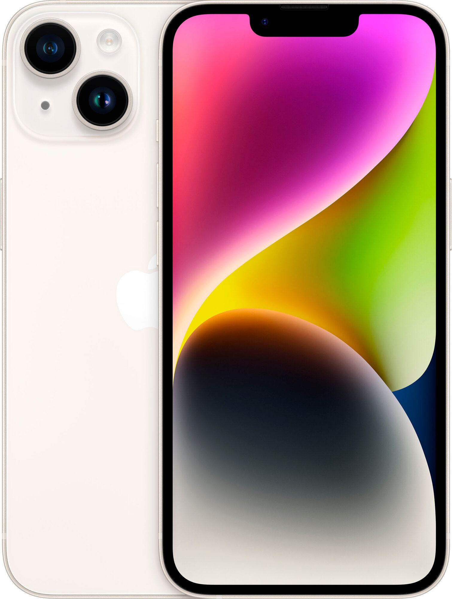 Смартфон Apple iPhone 14, 256Gb, Starlight