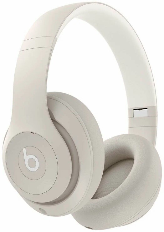 Наушники Beats Studio Pro Sandstone, беспроводные, оголовье, бежевые
