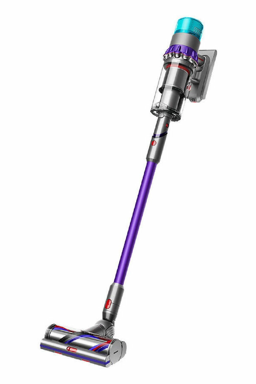 Вертикальный пылесос Dyson SV23 Gen5 DT Absolute, фиолетовый/серебристый