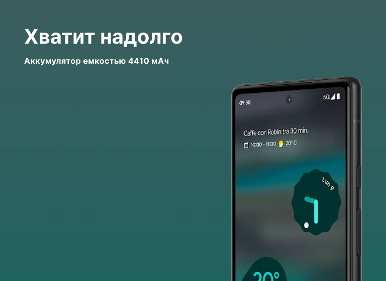 Смартфон Google Pixel 6a 6/128 ГБ, Green, зеленый