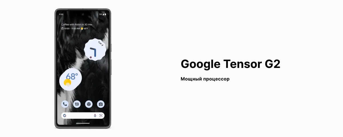 Смартфон Google Pixel 7 8/128 ГБ, Obsidian (), Black, черный