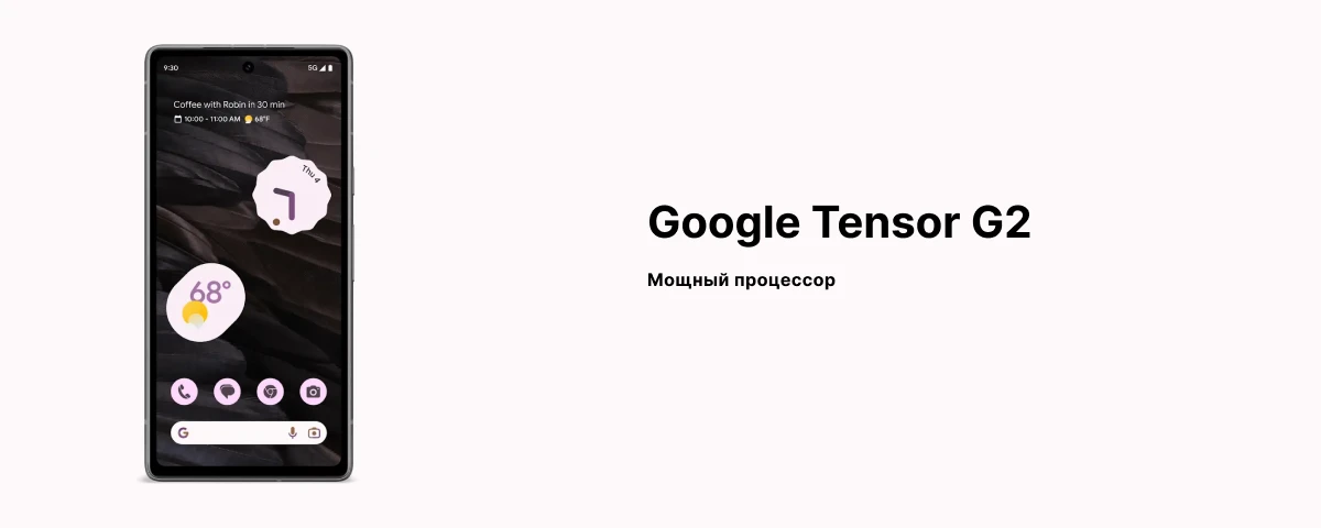 Смартфон Google Pixel 7A 8/128 Гб, White, белый