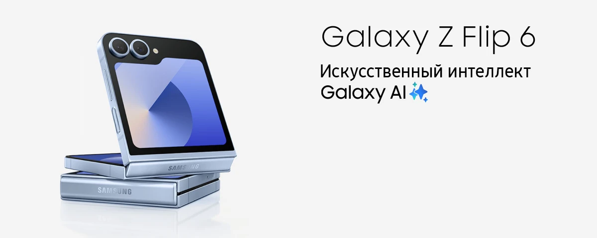 Смартфон Samsung Galaxy Z Flip 6 5G, 12.512 Гб,  Gray, серый 