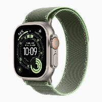 Ремешок AW Ultra 49mm Trail Loop Natural Titanium Finish M/L Green/Neon MFT54