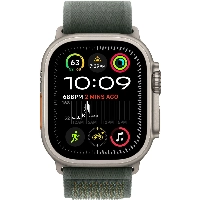 Ремешок AW Ultra 49mm Trail Loop Natural Titanium Finish M/L Green MXTP3