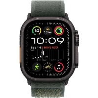 Ремешок AW Ultra 49mm Trail Loop Black Titanium Finish M/L Green MYQ43