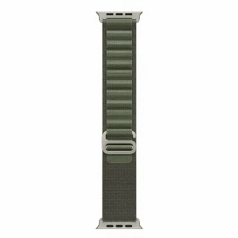 Ремешок AW Ultra 49mm Alpine Loop Natural Titanium Finish S Green MQE23