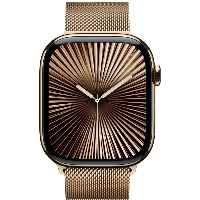 Ремешок AW 46mm Milanese Loop M/L Gold MXMR3