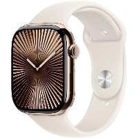 Ремешок AW 46mm Sport Band S/M Starlight MXM63