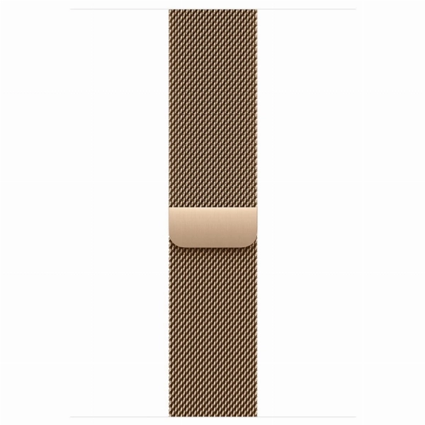 Apple Watch Series 11 46 мм, Gold Titanium Case, Gold Milanese Loop
