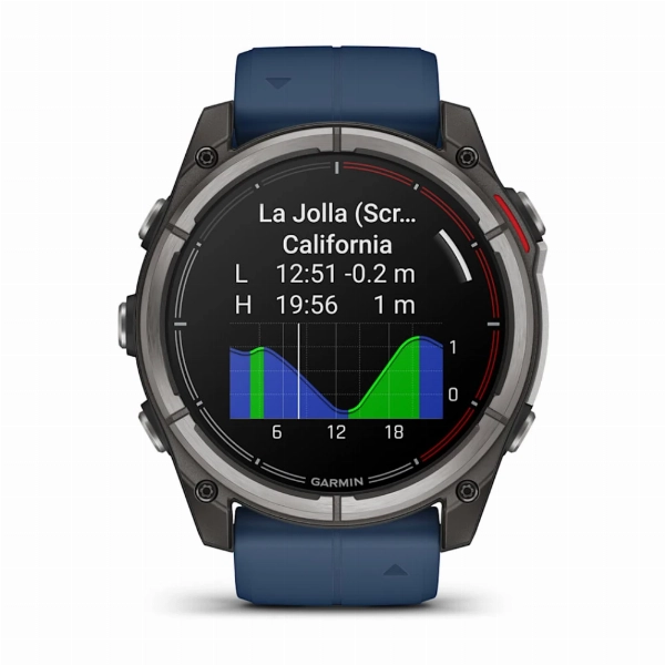 Garmin Quatix 8, 51mm, Amoled Sapphire Blue (010-02905-91)