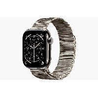 Apple Watch Series 11 46 мм, Natural Titanium Case, Natural Milanese Loop, M/L